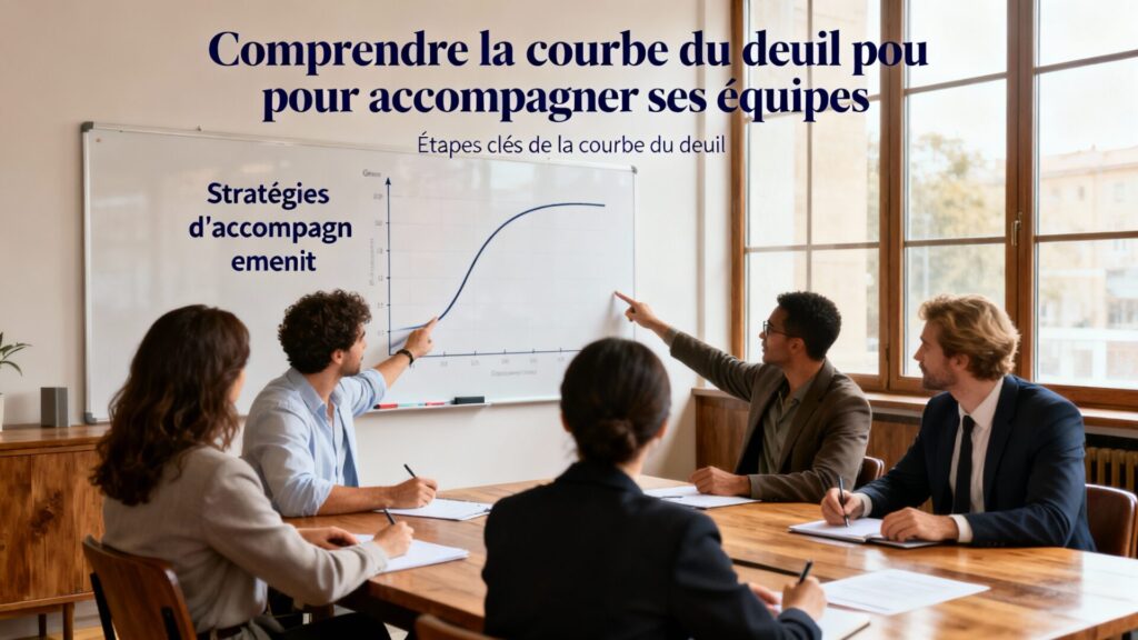 Comprendre la courbe du deuil pour accompagner ses équipes avec texte