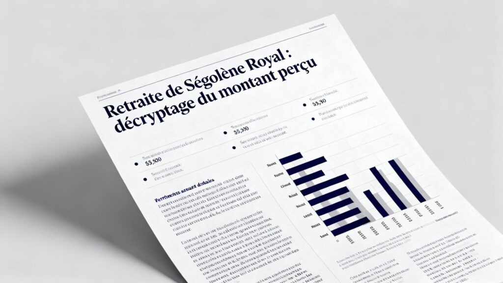 Retraite de Ségolène Royal : décryptage du montant perçu avec texte