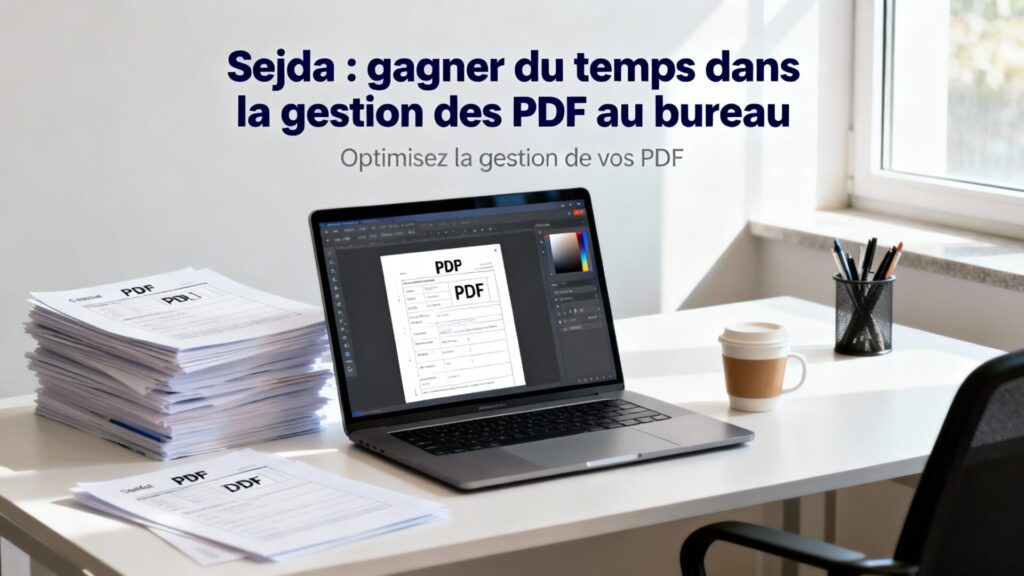Sejda : gagner du temps dans la gestion des PDF au bureau avec texte