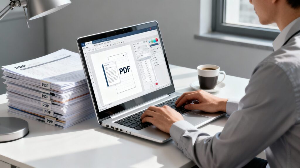 Sejda : gagner du temps dans la gestion des PDF au bureau sans aucun texte