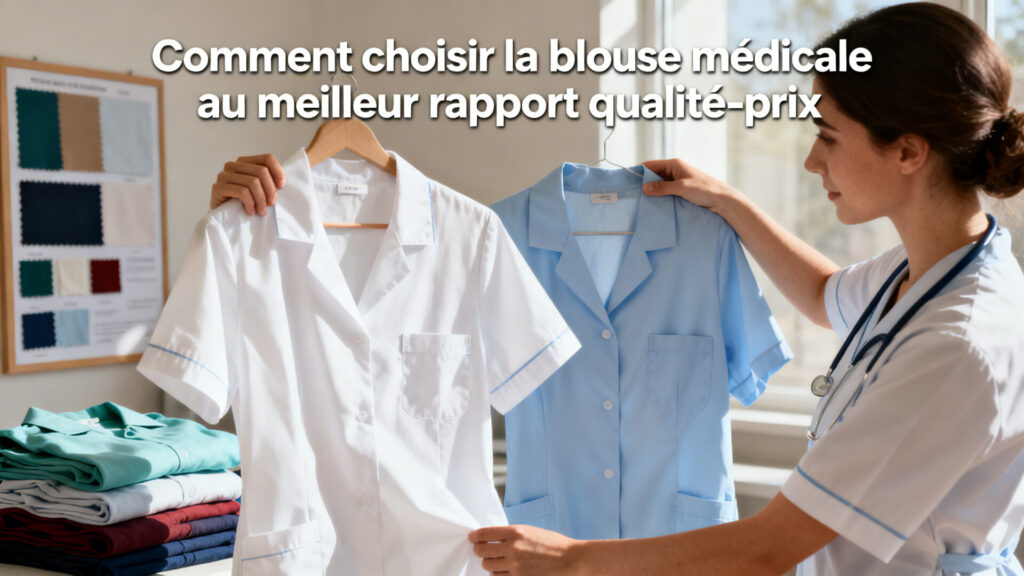 Comment choisir la blouse médicale au meilleur rapport qualité-prix avec texte